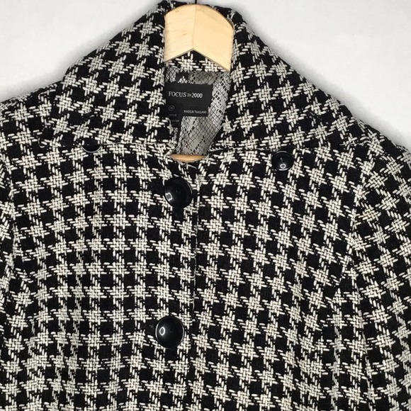 Focus 2000 Hound’s Tooth Lined Coat - Picture 3 of 10